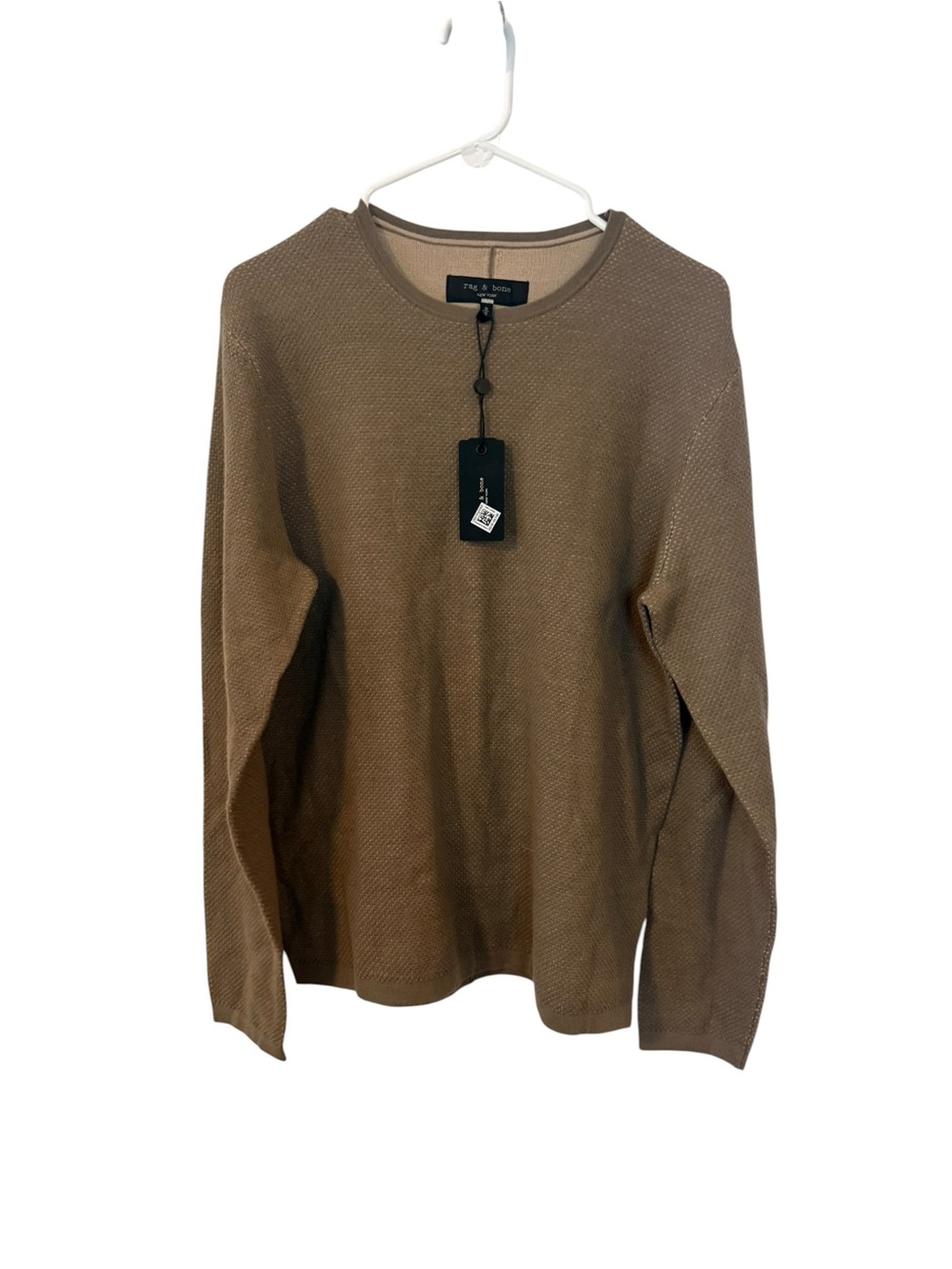 rag & bone Brown Crewneck Knit Sweater NWT size Medium